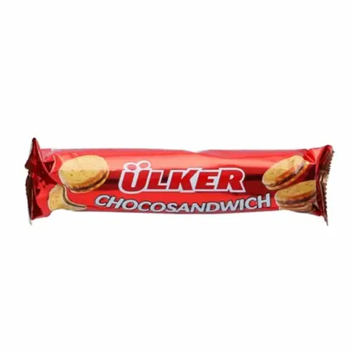 Ulker Biscuit Filled with Hazelnut Cream and Cocoa 73g