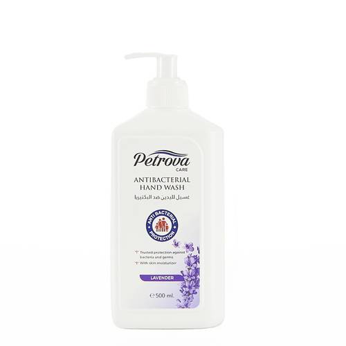 Petrova Antibacterial Hand Wash with Lavender - 500ml
