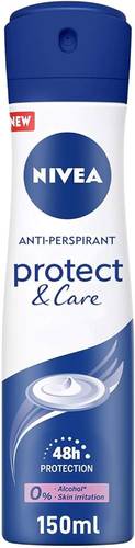 NIVEA Protect & Care Women's Deodorant Spray - 150ml