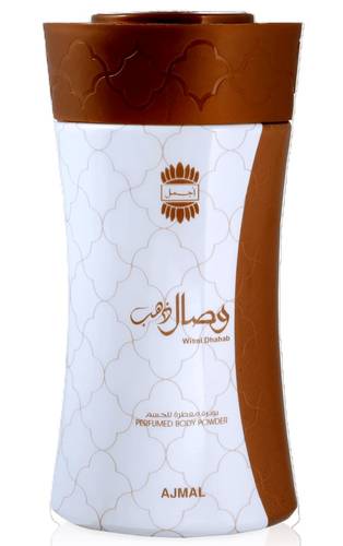 اجمل وصال ذهب بودرة معطرة للجسم - 80 جرام