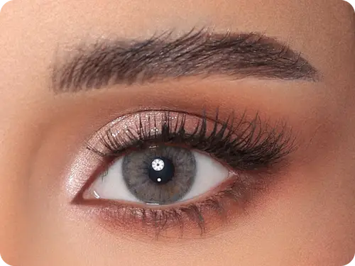 تانكر بيل عدسات لاصقة تجميلية شهرية - اللون سموكي