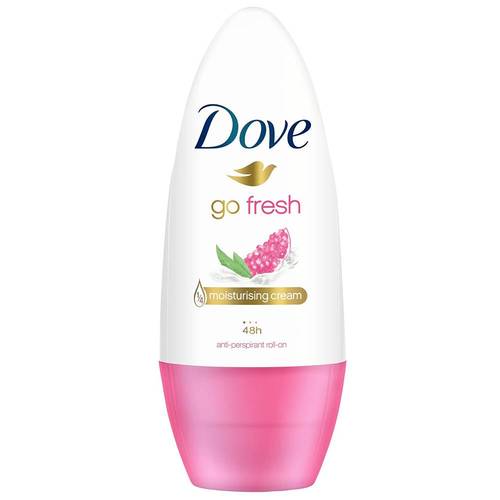 Dove Innocent Pomegranate Roll-On Deodorant for Women, Up to 48 Hour Protection - 50ml