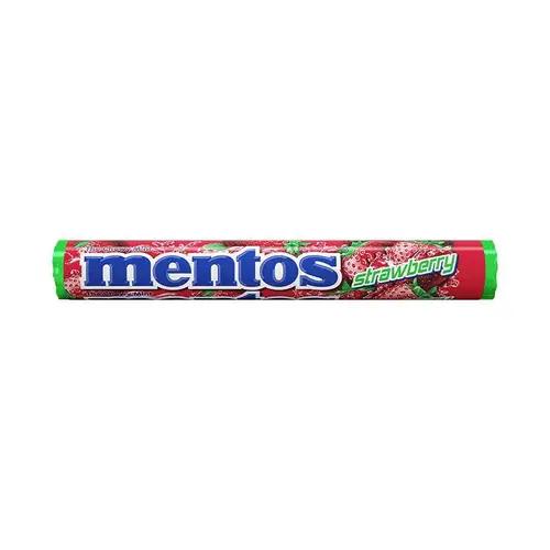 Mentos Strawberry Flavored Candy 29g
