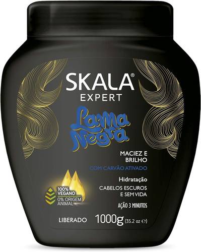 Skala Expert Lama Negra Hair Treatment and Scalp Purifying Cream with Black Charcoal - 1000