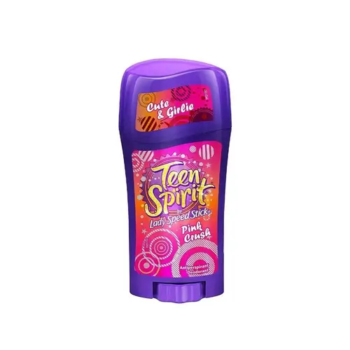 Lady Speed ​​Stick Antiperspirant Deodorant Tin Spirit Pink Crush for Women - 65g