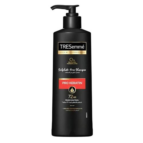 TRESemmé Pro-V Smooth Infusion Shampoo with Hydrolyzed Keratin & Marula Oil for 72-Hour Frizz Control, Sulfate-Free 250ml