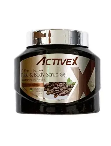Active X Coffee Face and Body Scrub Gel - 500ml