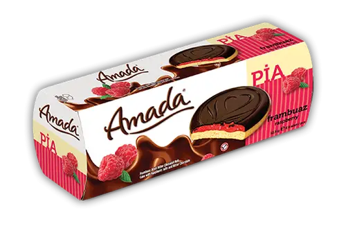 Amada Pia Chocolate and Raspberry Jelly Cake 100g