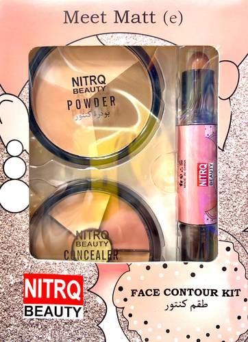 NITRQ Beauty Meet Matt(e) Face Contour Kit