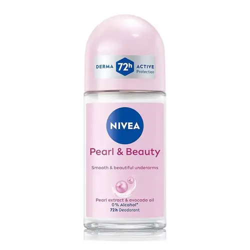 NIVEA Pearl & Beauty Roll-On Deodorant - 50ml