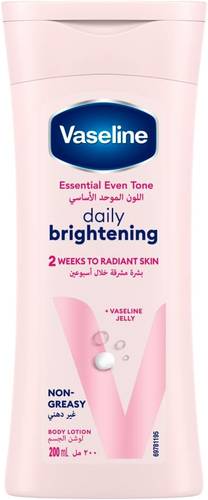Vaseline Skin Lightening Lotion Even Tone Basic - 200ml