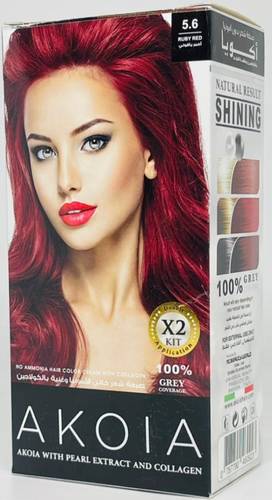 Akoia CollagenRed Rich Hair Dye Ruby Brown No. 5.6
