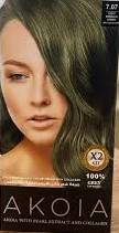 Akoia Collagen  Hair Dye RichLight Emerald Green 7.07