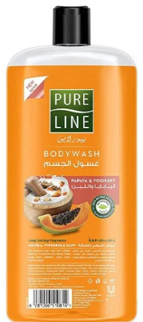 Pure Line Antibacterial Hand Wash with Papaya & Yogurt - 500ml