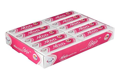 Nova Fruit Gum 20 Pieces 5 Strips