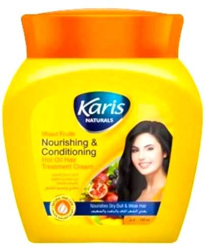 Karais Mixed Fruit Hair Oil Bath Cream Nourishes Dry, Dull and Weak Hair 500ml