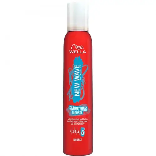 Wella New Wave Smoothing Foam Protect - 200ml