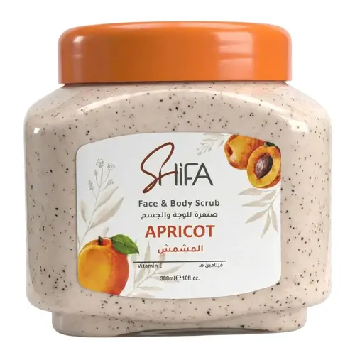 Shifa Apricot Face and Body Scrub - 300ml