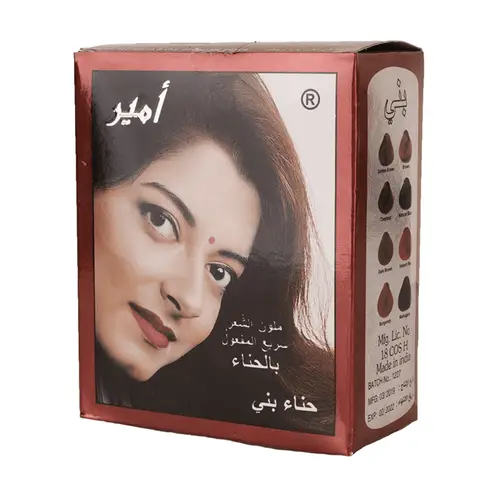 Amir Henna Powder Hair Color Brown 10g