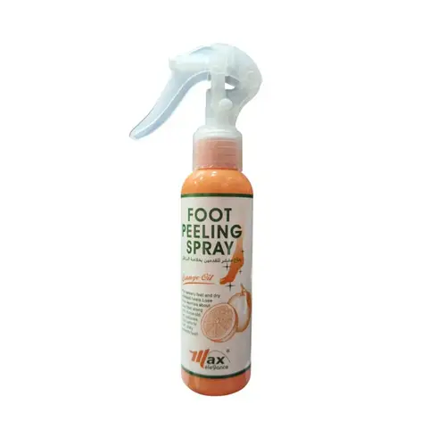 Max Exfoliating Foot Spray with Orange Extract and Vitamin C for Fast Radiance - 130ml