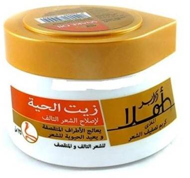 Dabur Amla Hair Styling Cream with Snake Oil Extract treats split ends and gives vitality to hair. Used for damaged hair and split ends. 140 ml