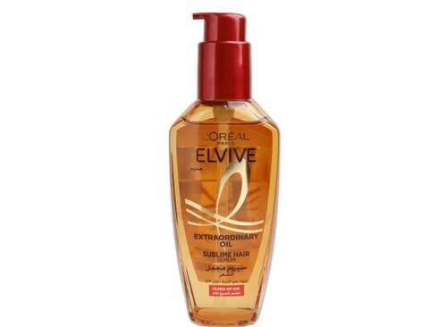 L'Oréal Paris Elvive Extraordinary Oil Serum for Dry, Color-Treated Hair - 100 ml