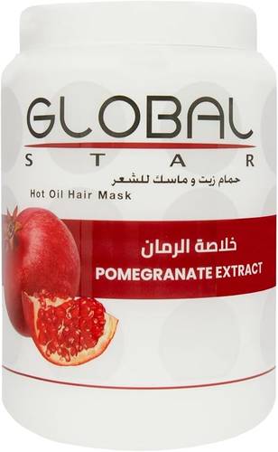 Global Star Pomegranate Oil Bath and Hair Mask 1500ml