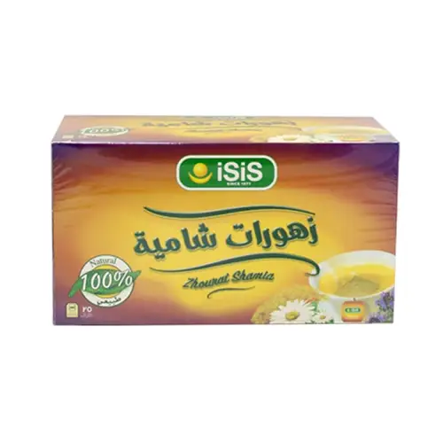   شاي ايزيس مشروب زهورات شامية 25 كيس