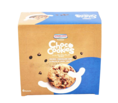 Americana Choco Cookies with Chocolate Pieces 6 pieces * 45 g