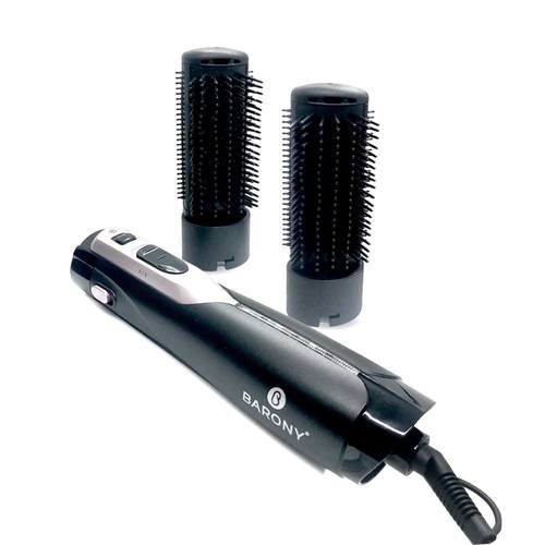 Barony Hair Styler with 2 Brushes, 1200 Watts, Model No. 3 - BHS 1010, Purple Color
