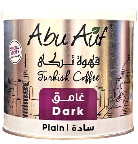 Abu Auf Plain Dark Turkish Coffee - 200 grams