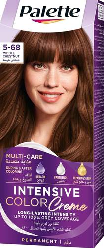 Palette Intensive Cream Hair Color Medium Chestnut Shade No. 68-5
