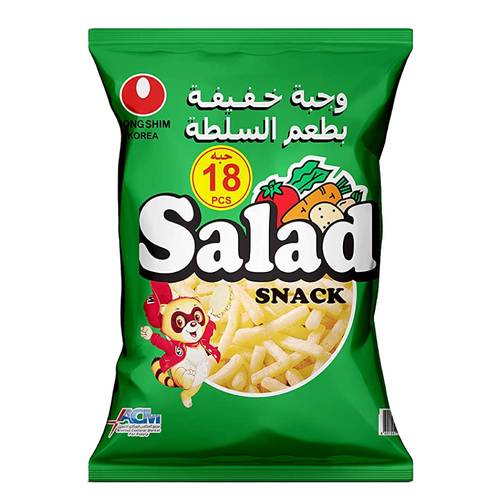 Salad Flavor Snack Bag 18 Pieces * 23g