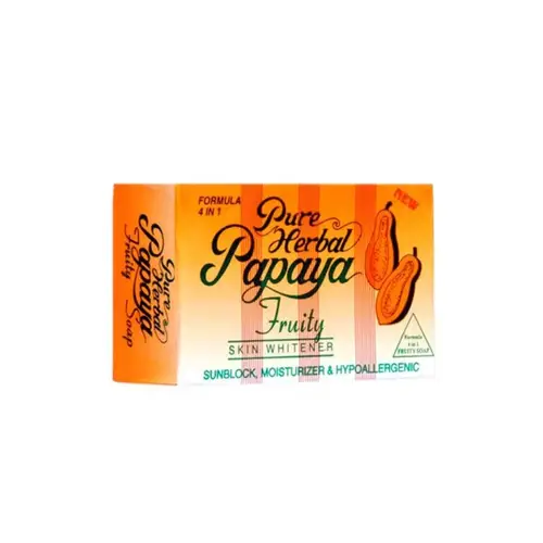 Pure Herbal Papaya 4 in 1 Skin Lightening Soap - 135g