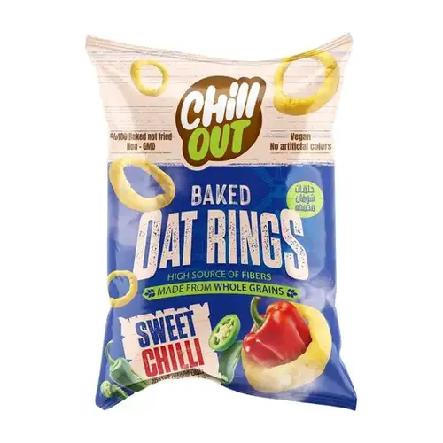 Chillout Toasted Oat Rings Sweet Chili Flavor 60g
