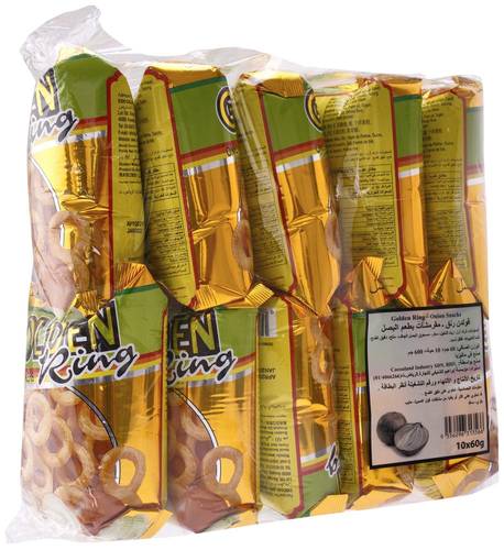 Golden Ring Onion Crackers 10 pieces * 60 g