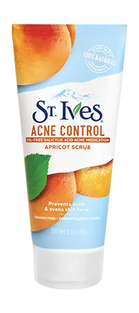 St. Ives Facial Scrub for Radiant Skin and Acne Control with Apricot - 170g