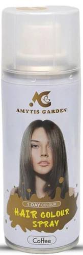 Amethyst Garden Temporary Hair Dye Spray Coffee 135ml