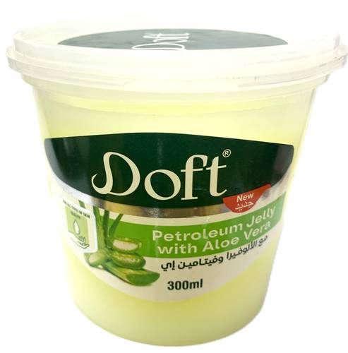 Doft Jelly with Aloe Vera and Vitamin E Moisturizing Skin - 300 ml