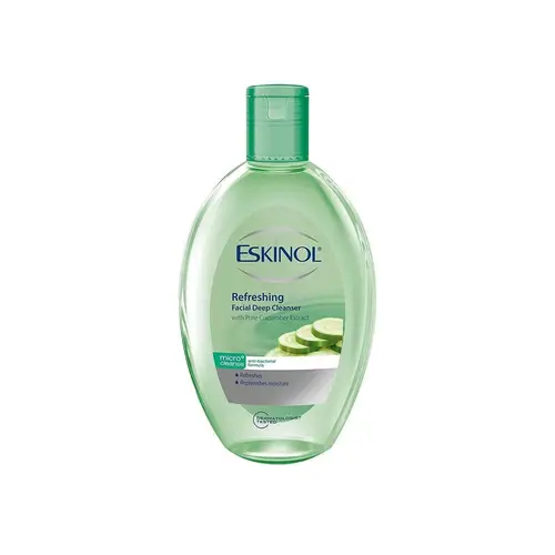 Eskinol Deep Cleansing Facial Wash with Pure Cucumber Extract - 225ml