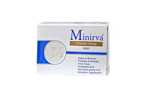 Minirva Classic White Soap - 100g