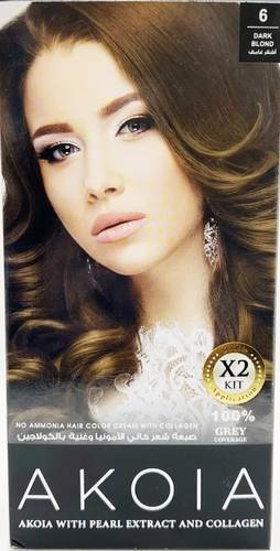Akoia Collagen Rich Hair Dye Dark Blonde No. 6