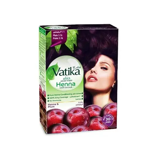 Vatika Henna Hair Colour No. 3.16 Plum