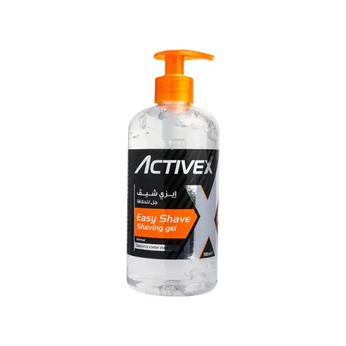 Active X Easy Chef Clear Hair Shaving Gel - 500ml