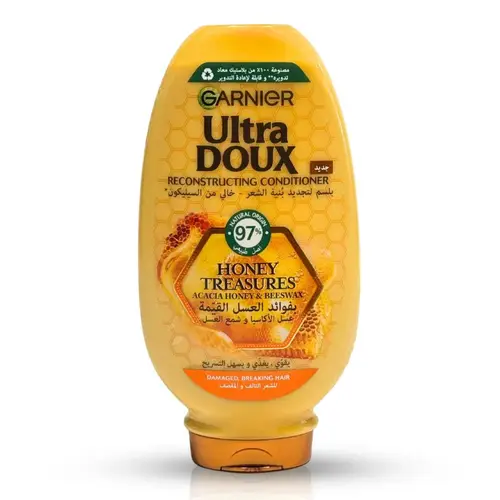 Garnier Ultra Doux Replenishing Conditioner with Acacia Honey for Damaged and Split Hair 360ml