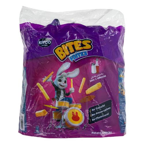 Kitco Bites Frites Salt & Vinegar Bag 20 Pieces * 14g