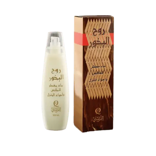 Al Qurashi Air Freshener Rooh Al Bakhoor for Clothes and Home 300ml