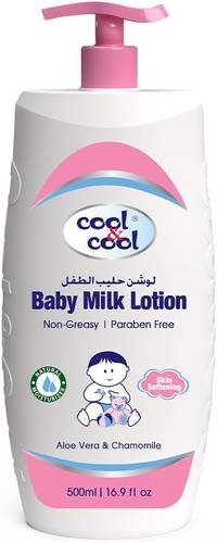 Cool & Cool Baby Milk Lotion - 500 ml
