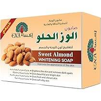 Exa Sweet Almond Soap for Face and Body Lightening - 100g