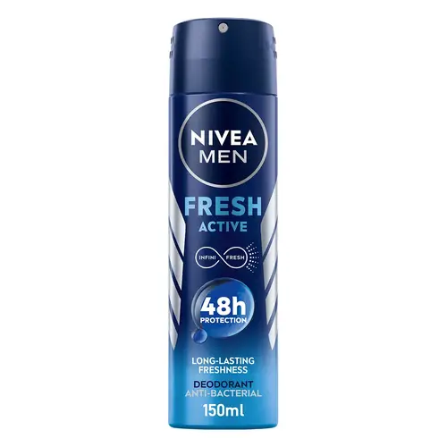 NIVEA Fresh Active Deodorant Spray for Men - 150ml